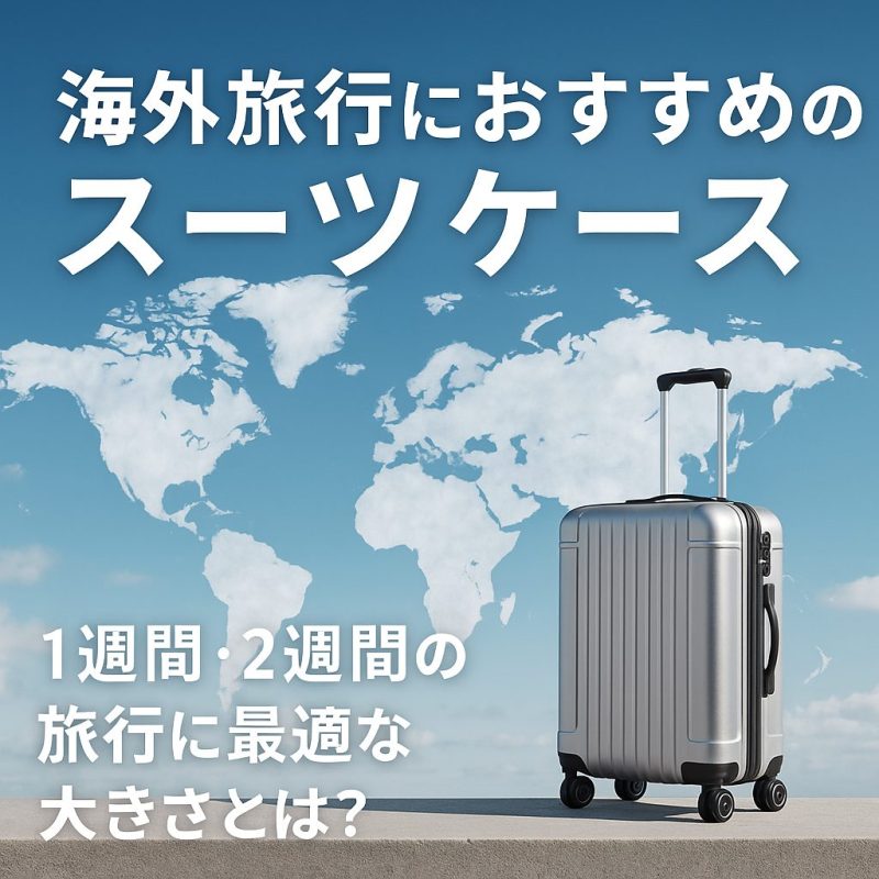 海外旅行におすすめのスーツケース