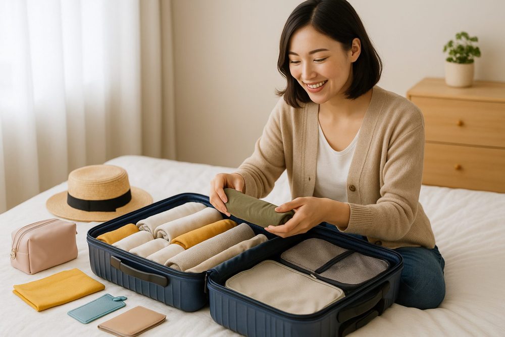 スーツケース 詰め方 コツ